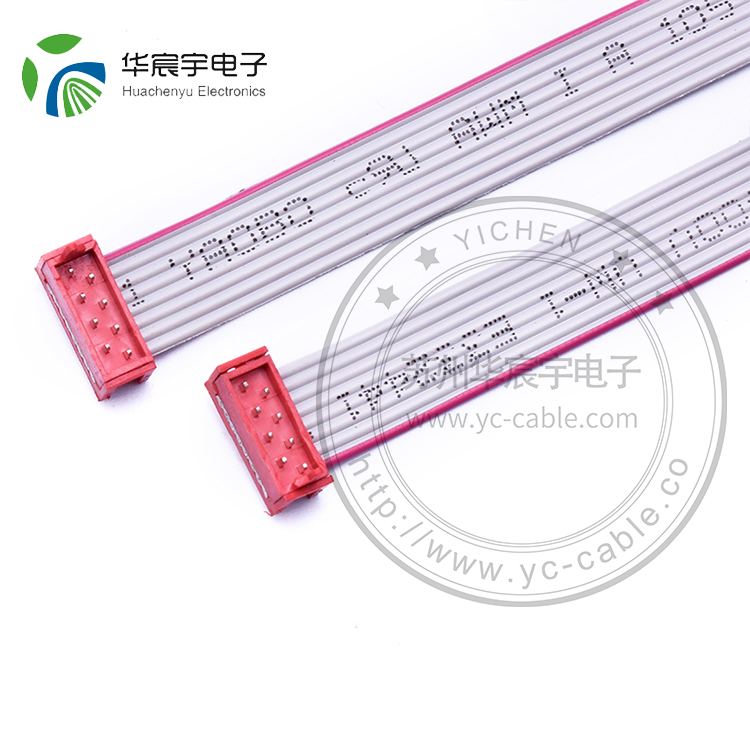 兩端MICRO MATCH 灰排線(xiàn)